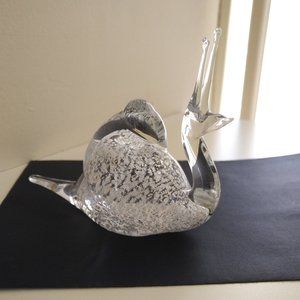 Beautiful  Art Glass Snail